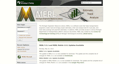 Desktop Screenshot of merl.michiganltap.org