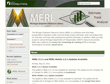 Tablet Screenshot of merl.michiganltap.org